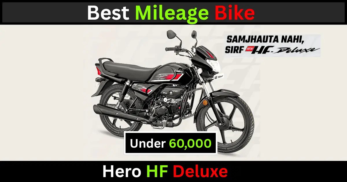 Hero HF Deluxe 2025:The Best Mileage Bike In India - Price, Mileage & Review?