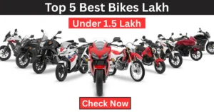 Top 5 Best Bikes Under 1.5 Lakhs In India 2025 - Full details
