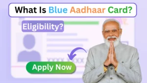 What Is the Blue Aadhaar Card? Eligibility? How To Apply?